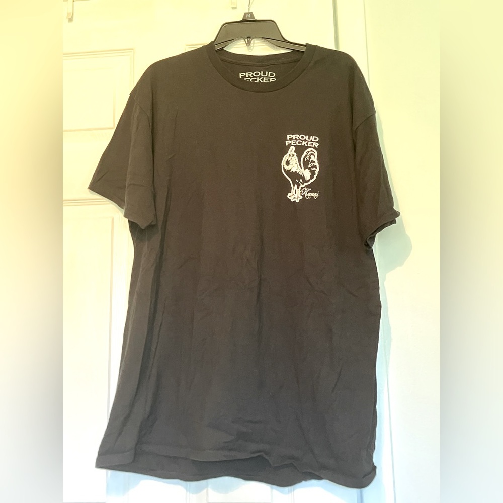 Proud Pecker Brand Black T-Shirt for Men XL